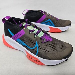 Nike ZoomX Zegama Trail Running Shoe DH0623-002 Ironstone Blue Men'S Size 9.5